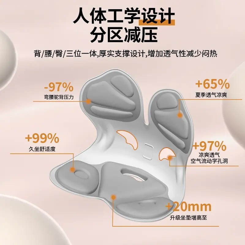 人間工学の腰をかばって座ります。|undefined