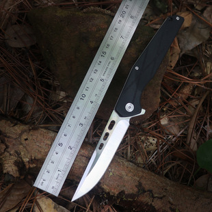 Amazon direct supply folding knife high hardness portable tactical knife outdoor camping survival knife G10 multifunctional fruit knife