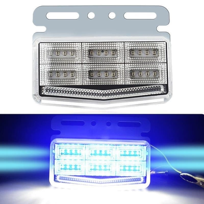Truck Led Side Lights, Trailer Side Width indicator light - 24v-large-field-of-view-edge-light-blue