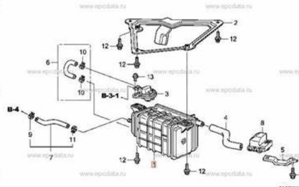 17300-SNA-023 Ben-Tian carbon canister