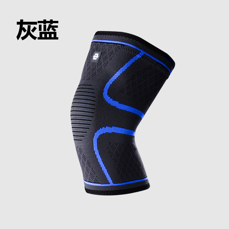 Rodilleras deportivas transfronterizas profesionales, tejido presurizado para hombres y mujeres, funda para la rodilla, ciclismo para correr, baloncesto, protección para la rodilla, antideslizante