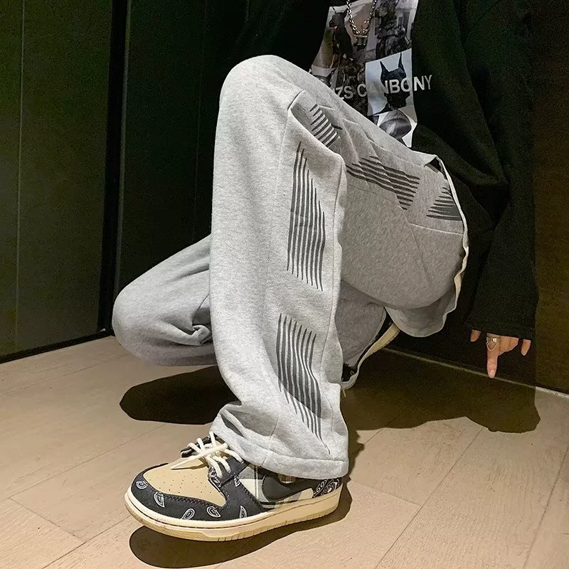 Men's trousers for leisure, oversize