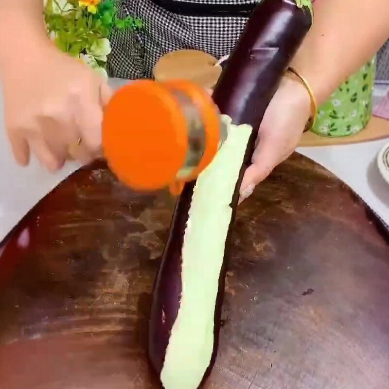 新款削皮不飞溅存储式削皮神器家用刨皮刀多功能刨子刮皮器刀收纳|undefined