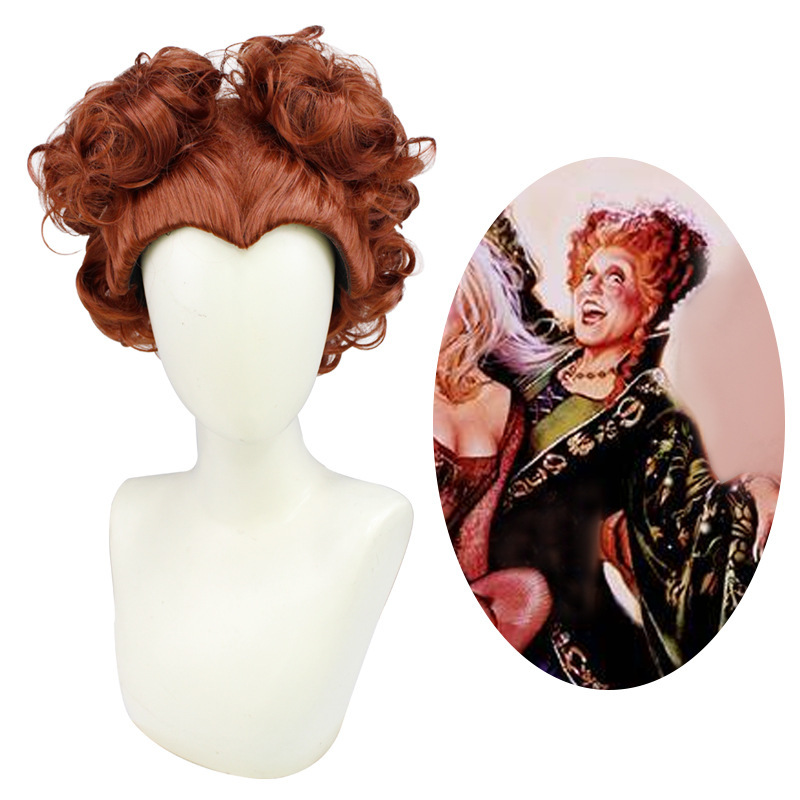 Father's Body-8Jun Witch Is Crazy Winifred Hairstyle Cosplay Red Queen Wig Manufacturer Wholesale