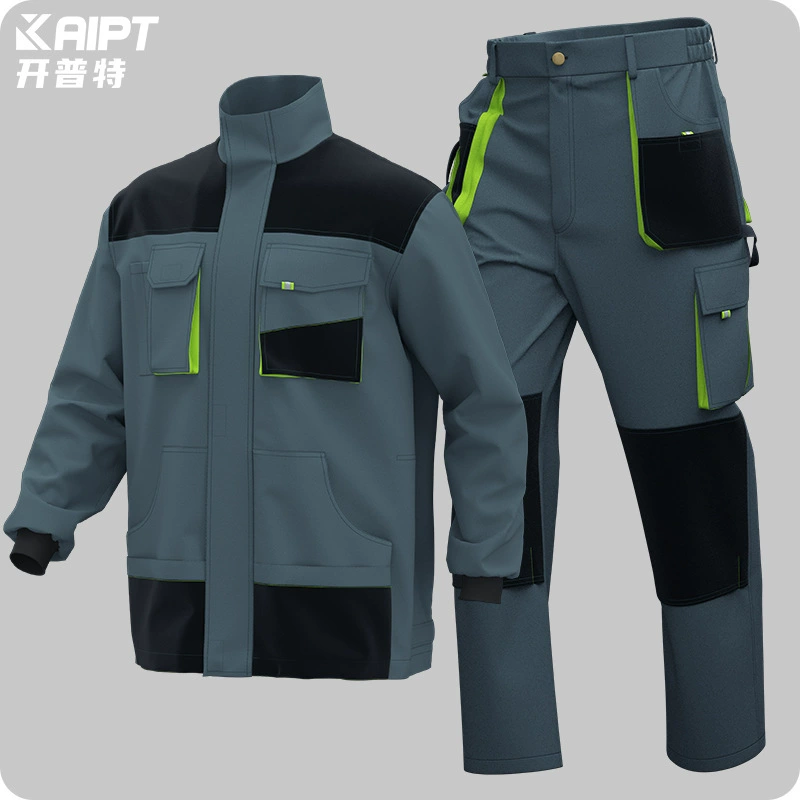 Индивидуальный трансграничный трехмерный карманный комплект спецодежды в европейском и американском стиле, брюки-карго с несколькими карманами, внешняя торговля, индивидуальный пошив спецодежды