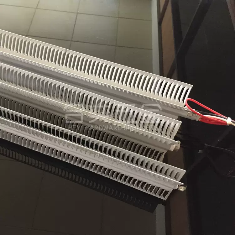 厂家专业加工使用寿命长铝翅片空气干烧电加热发热管耐高温
