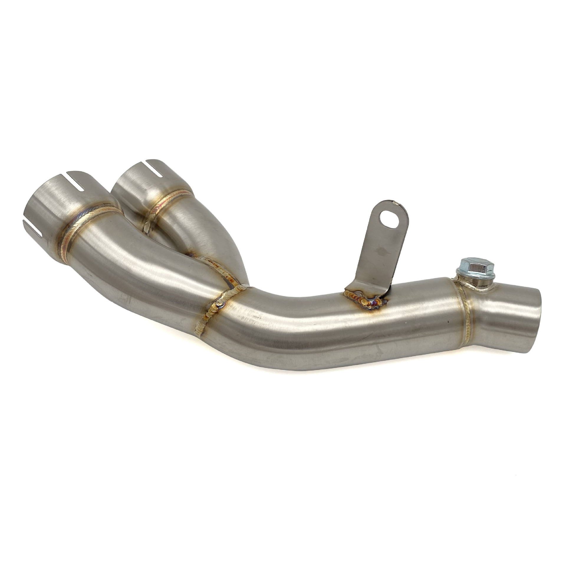 Applicable to Yamaha YZF-R6 06-20 motorcycle modification to back pressure drum to three-way catalytic middle exhaust