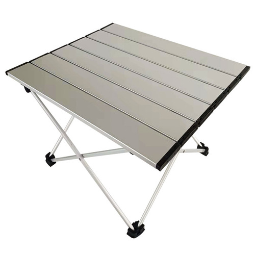 Factory direct sales outdoor aluminum alloy folding table camping portable portable multi-functional ultra-light mini picnic table