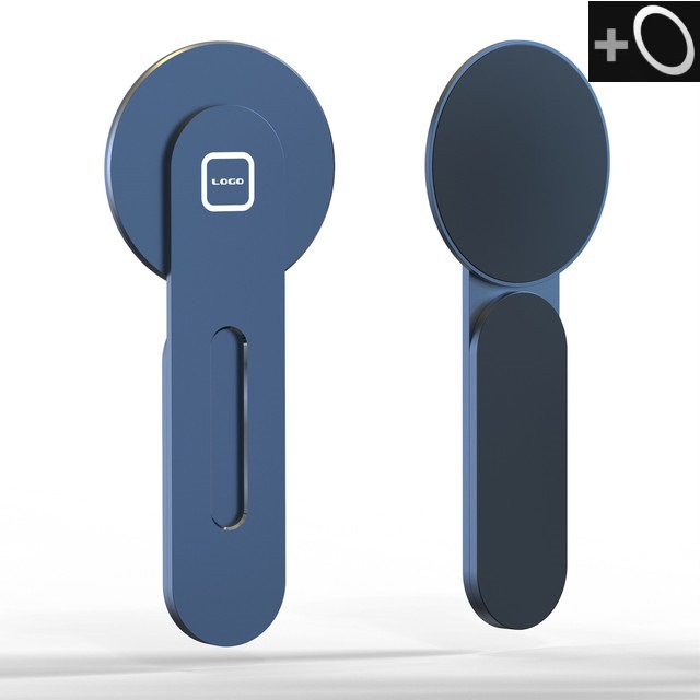 Aplicable a Tesla coche soporte de teléfono móvil MagSafe Pantalla de suspensión magnética coche navegación soporte de aleación de aluminio