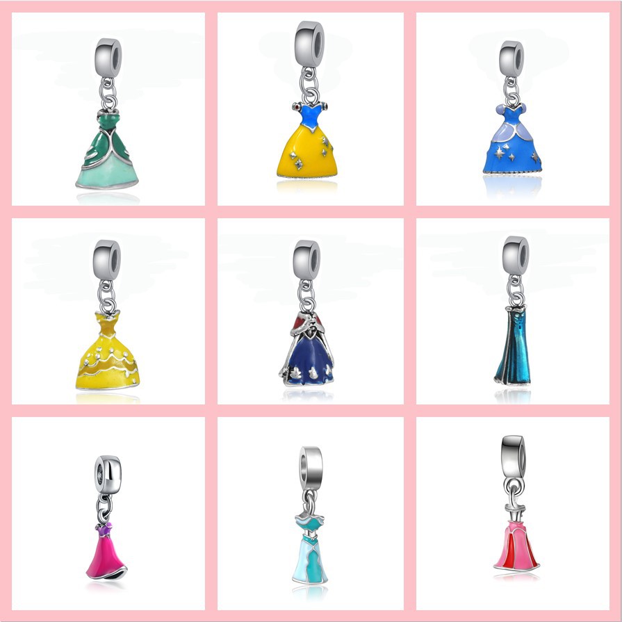 5g Weight Pendant Jewelry Making Type DIY Jewelry Accessories Classification 1 Piece Quantity Alloy Material 1 Piece Alloy Cartoon Dress Polished Pendant DIY Jewelry Accessories