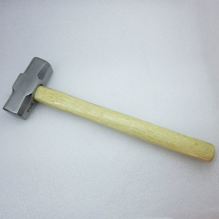 Огненный молоток железный молоток деревянная ручка каменный восьмиугольный молоток противоскользящий деревянный молоток большой молоток стук в стену молоток