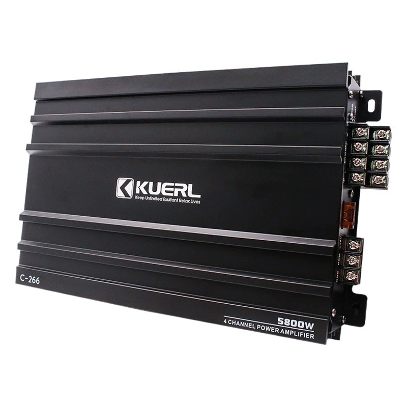 Оптовая продажа четырехканальный автомобильный усилитель C-266 модификация звука 4*60 Вт четырехканальный автомобильный усилитель