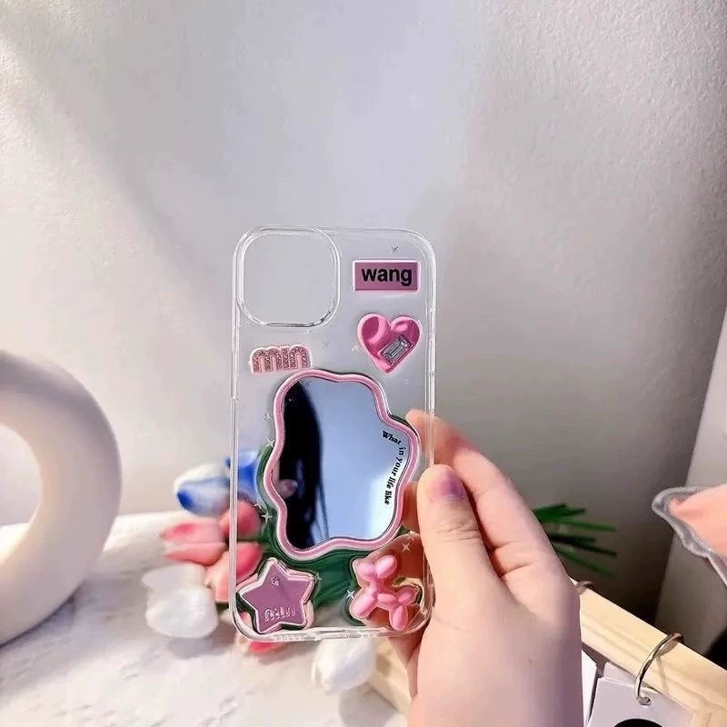 Айфонケース для Apple, совместимый с зеркалом, интернет-знаменитость, iphone, 15plus