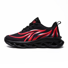本命年红色男鞋2025年新款夏季透气跑步运动鞋青少年潮鞋一件代发