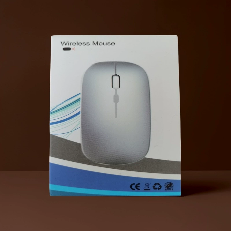 Ультратонкая Bluetooth-мышь Q1/Q2, бесшумная перезаряжаемая или на батарейках, Type-C и 2.4G