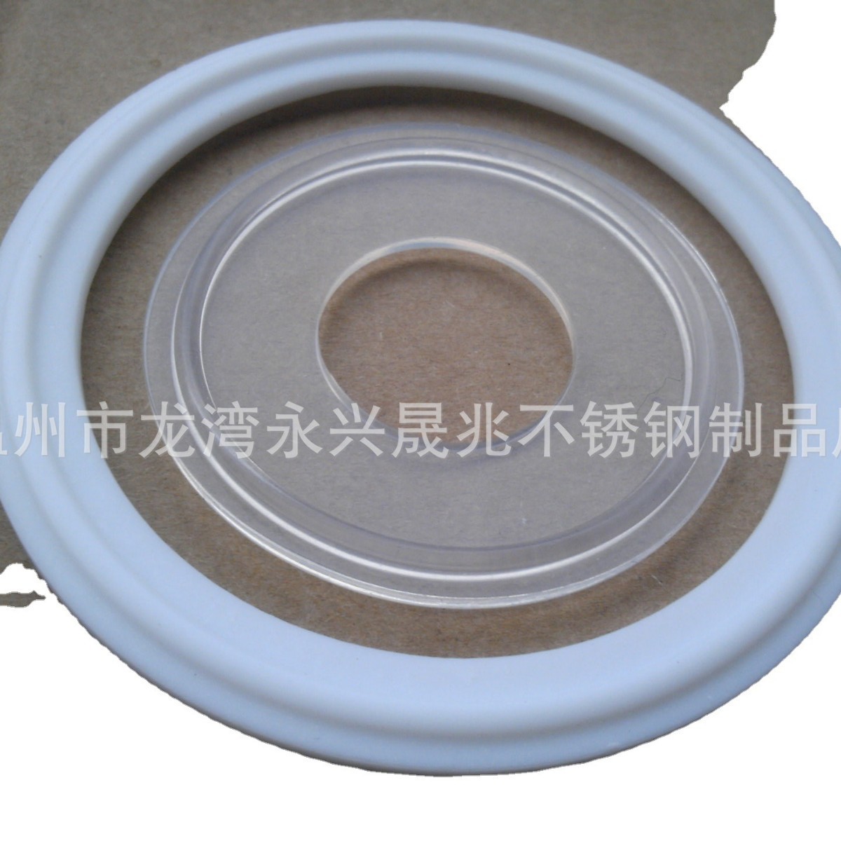 全新料聚四氟乙烯挡圈螺旋式快装无边式挡圈RPTFE挡圈特氟龙垫圈