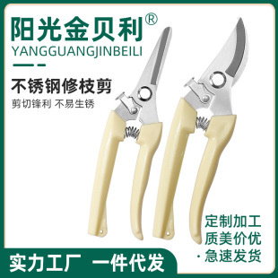 Foreign trade white branch shears pruning shears