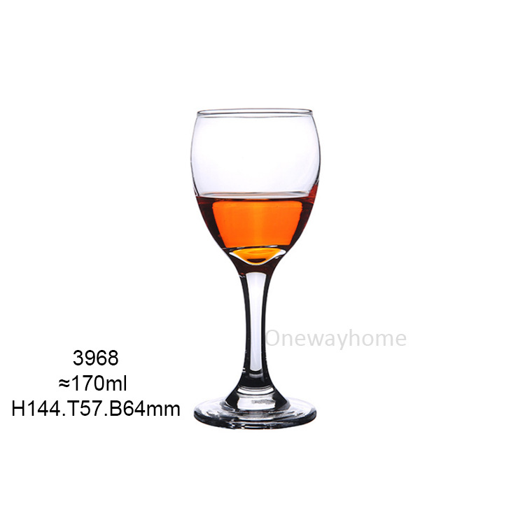 레드와인잔 약 170ml-3968 (48의 배수로 선택해주세요)