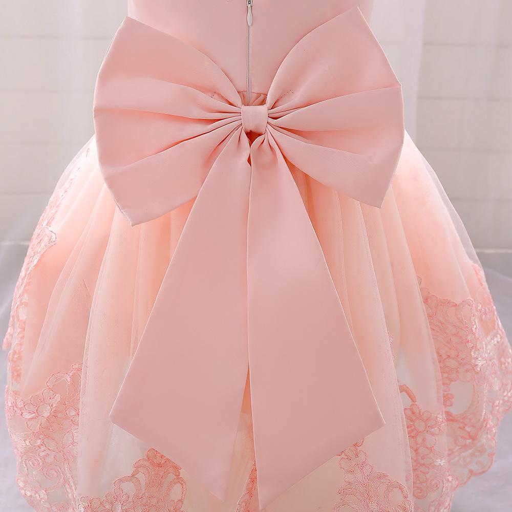 女童礼服拖尾裙