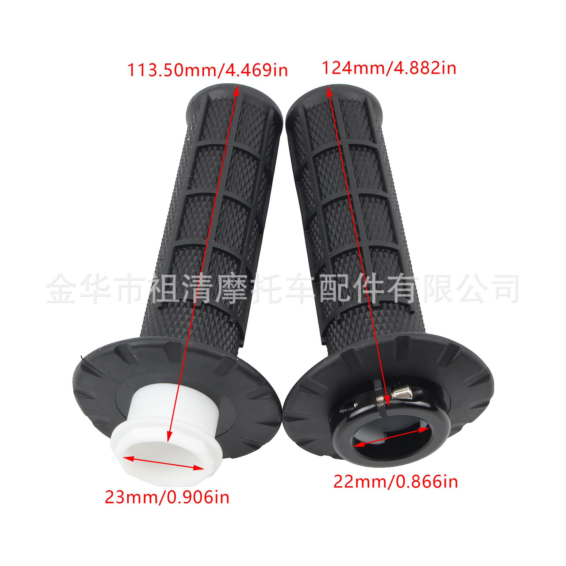 Cross-country motorcycle hand grip rubber car handle cover is suitable for KTM Kawasaki Yamaha Honda large twist oil transfer handle cover