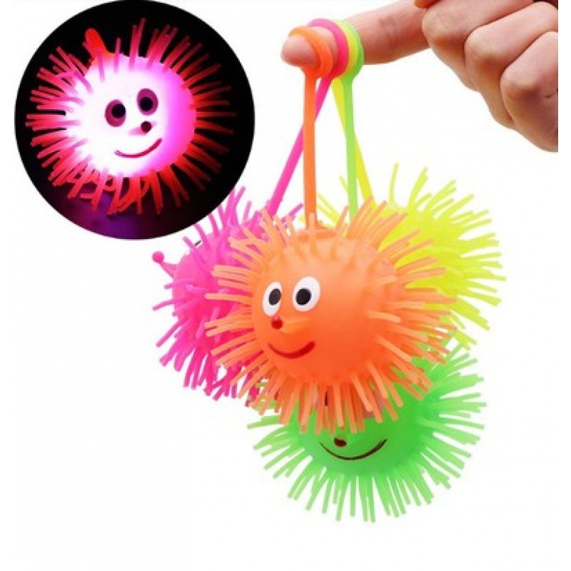 형광 노란색 빛나는 고슴도치 - 혼합 색상