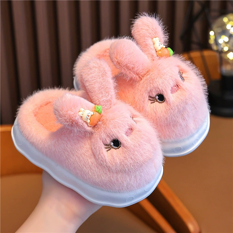 Детские демисезонные мультфильм милый утепляющий тапочки для принцессы для мужчин и женщин, для тинейджеров
