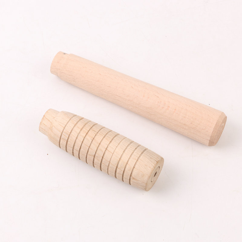 菜刀把手柄青钢木刀把菜刀柄替换通用菜刀柄实木柄老式刀把木柄