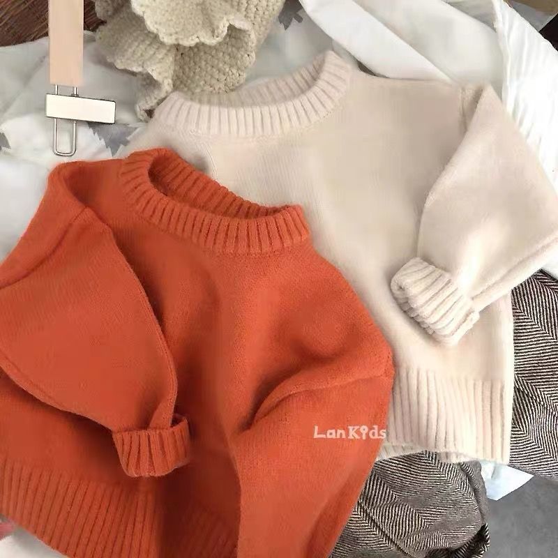 Children's winter brand long-sleeve for men and women with a round…