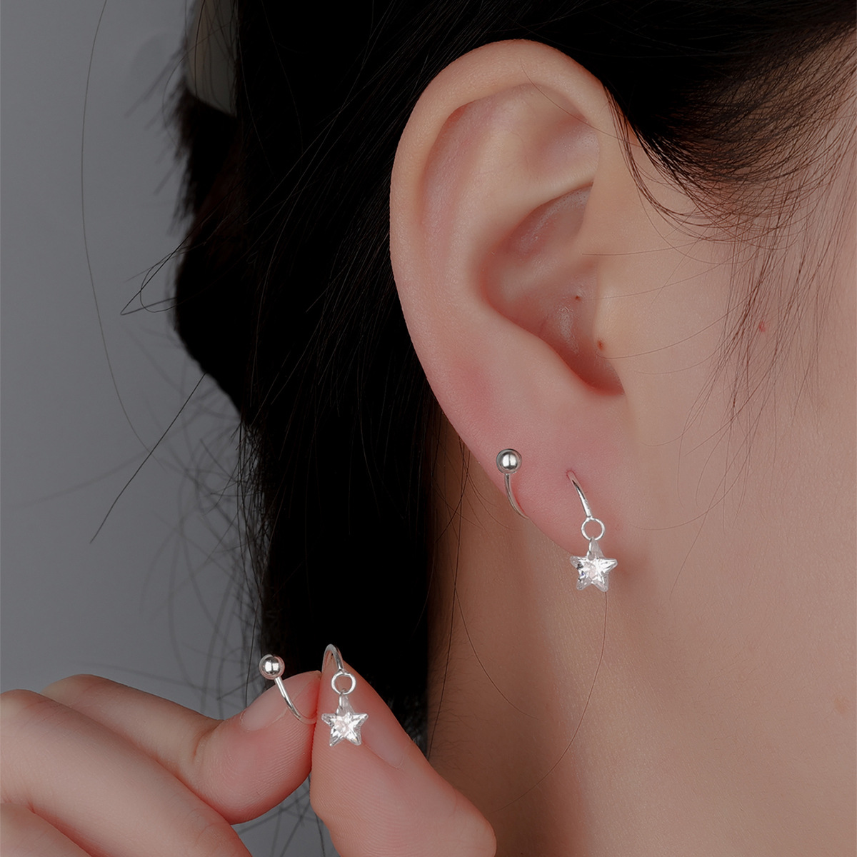 1g Weight 925 Sterling Silver Ear Needle Material Drop Earrings, Ear Studs Classification 1 Pair Quantity Daily Occasion 925 Sterling Silver Material Bow Knot Pattern All Seasons Season Women's Gender Plating Design Elegant, Simple Style Style 1 Pair 925 Sterling Silver 925 Sterling Silver Earrings Bow Knot Drop Earrings Ear Studs 14