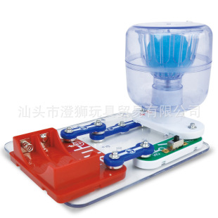 Cross-Border Science and Education Physics Electronic Building Blocks Cage Bird Toy Student Physics Circuit Science Experiment Toy