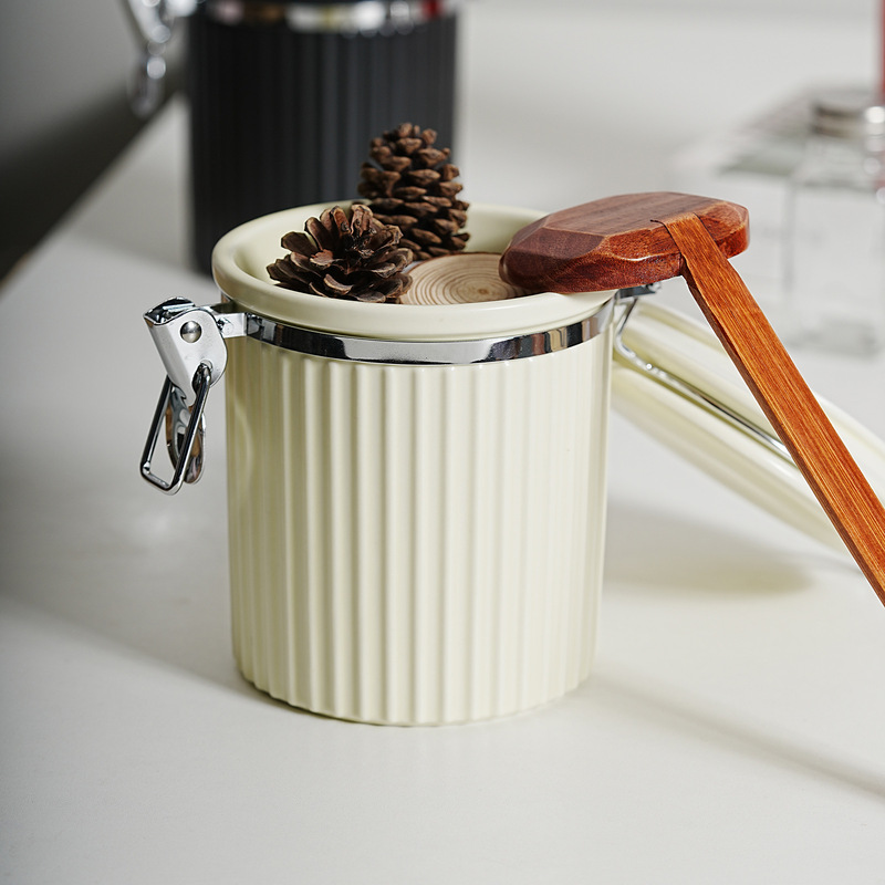 陶磁器鋼密封缶キャンディー缶茶葉缶五穀雑穀貯蔵タンク防湿保存コーヒー缶蜜缶|undefined