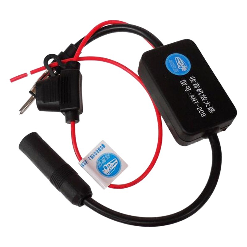 Car radio amplifier radio antenna