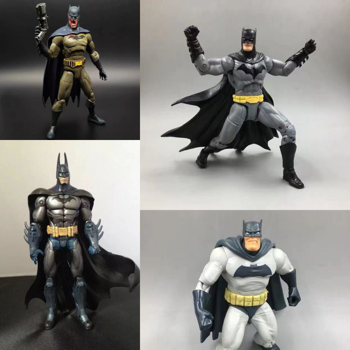 Dc Superhero Batman Various Styles Opp Bagged Action Figures Model Dolls Ornaments Cross-Border Wholesale