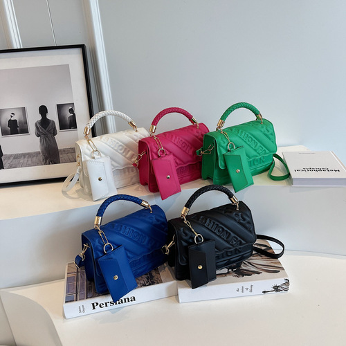 Fashionable Women's Bag, Trendy Small Square Bag, Versatile Handbag, Shoulder Bag, Crossbody Bag
