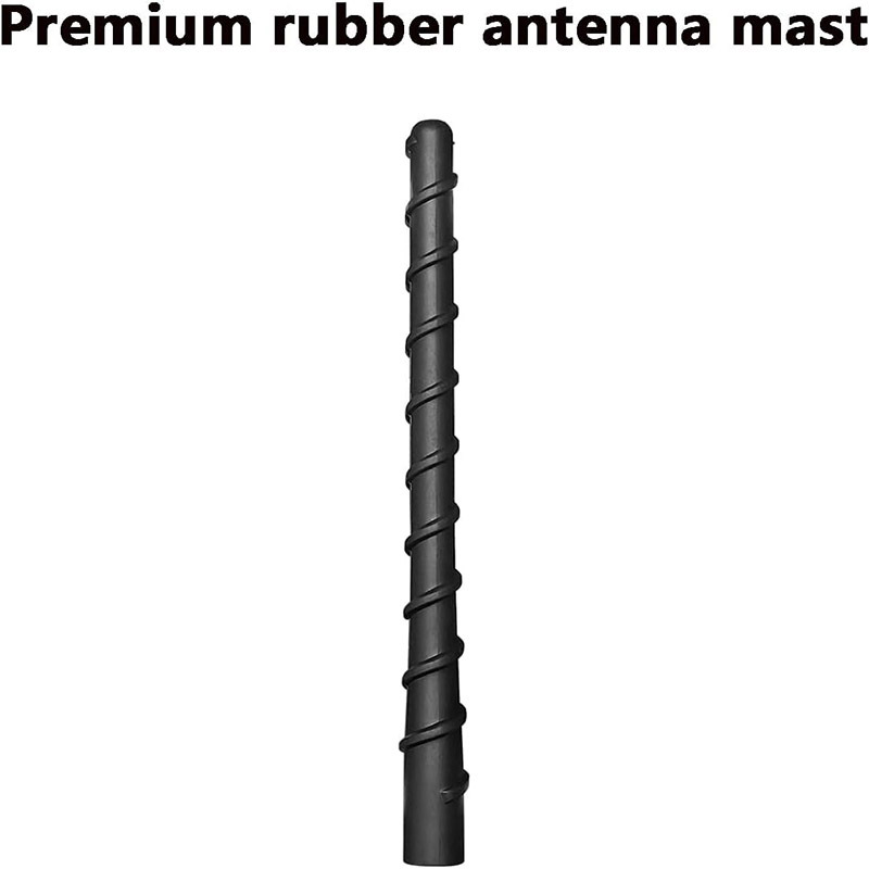 Cross-Border Hot Selling High-Quality Replaceable 220mm Spiral Universal Car Antenna Pole 7inch
