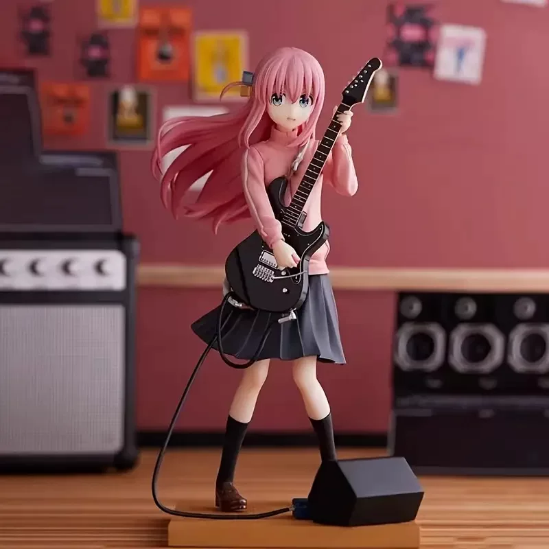 SEGA FURYU Lonely Rock Figure Goto Dokki Ichiri Porchi-chan стоящий и играющий на гитаре Сцена кроссбордер