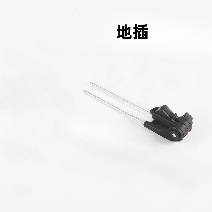 鱼竿支架炫彩地插可伸缩旋转钓箱手竿架不锈钢炮台支架钓鱼竿架|undefined