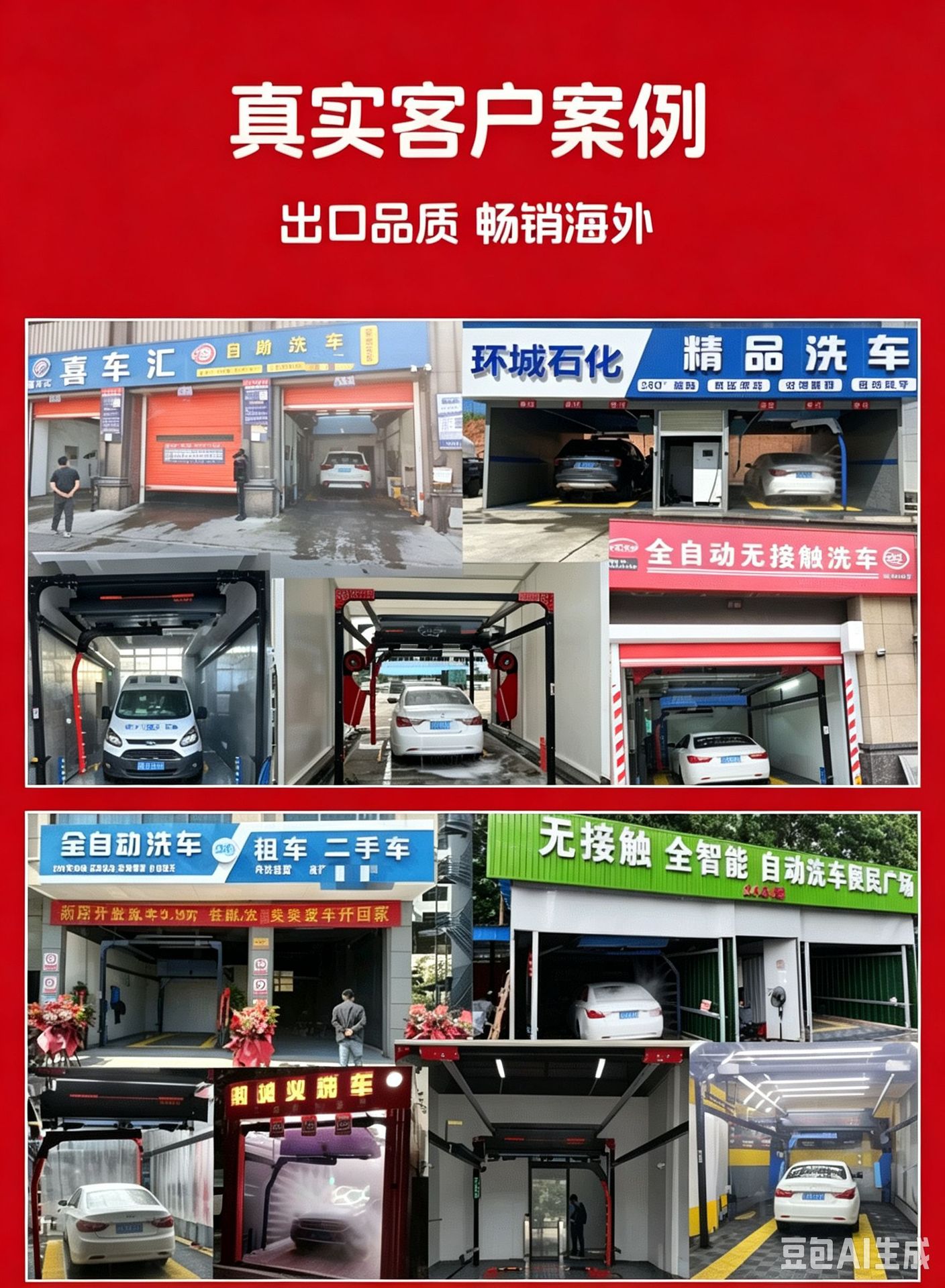 High-Performance 24-Hour Operation Contactless Car Wash Machine 360-Degree Precision Automatic Car Wash Machine Car Cleaning Machine