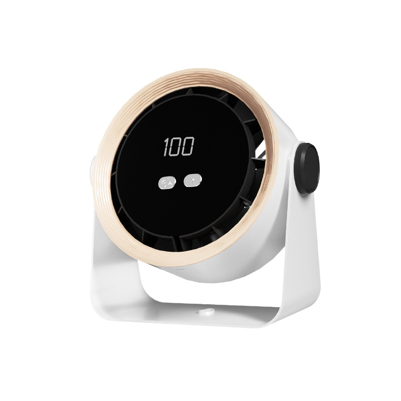Mini ventilatore da tavolo ad alta potenza, ricaricabile, portatile, ideale per ufficio, dormitorio e piccoli spazi domestici._voghion.com