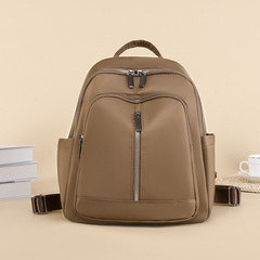 雙肩包女2023新款韓版時尚尼龍布輕便旅行背包女士簡約大容量書包