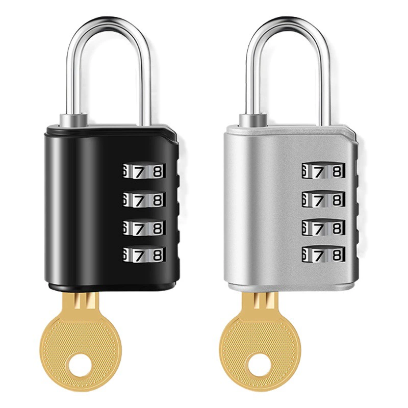 Двойной открытый ключ пароль бассейн тренажерный зал шкаф замок для персонала общежитие управление замком 4-значный кодовый замок