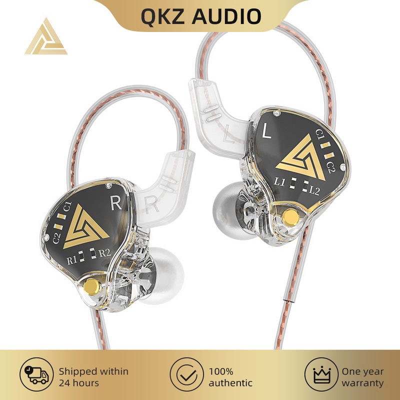 Qkz Akx Monitoring-Grade Headphones for Mobile Gaming, In-Ear Earphones with Inline Control and Microphone for Sports and Running, Suitable for Playing Games Like Pubg Qkz Akx Monitoring-Grade Headphones for Mobile Gaming, In-Ear Earphones with Inline Control and Microphone for Sports and Running, Suitable for Playing Games Like Pubg