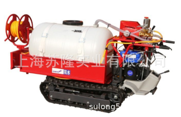 筑水3WZ51AL自走履带式喷雾机 300升农用果树喷雾打药机
