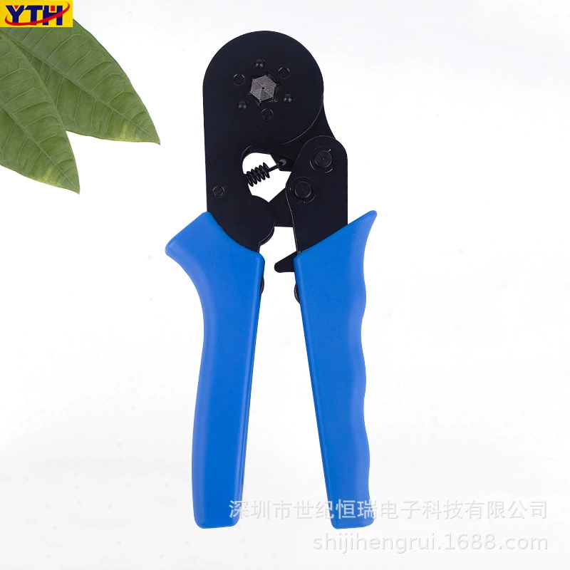 D6-6/DL-6 terminal crusher piping tube-shaped hexagonal four-side crusher wire cold-end claw wiring tube type