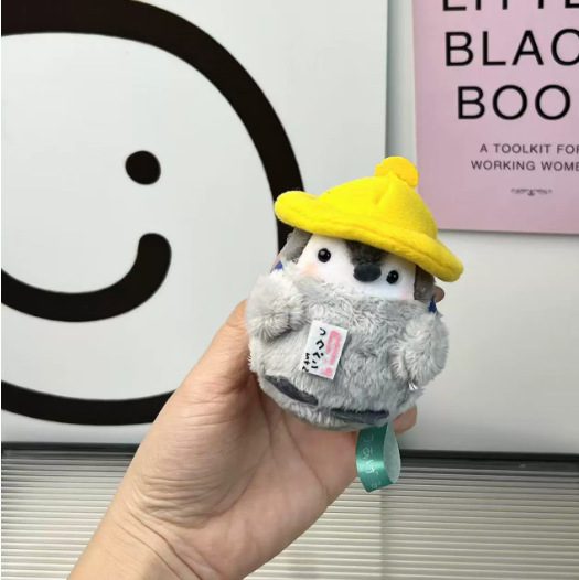 Viajes japoneses pingüinos lindos muñecas mochilas llaveros bolsos de pareja muñecas de peluche colgantes