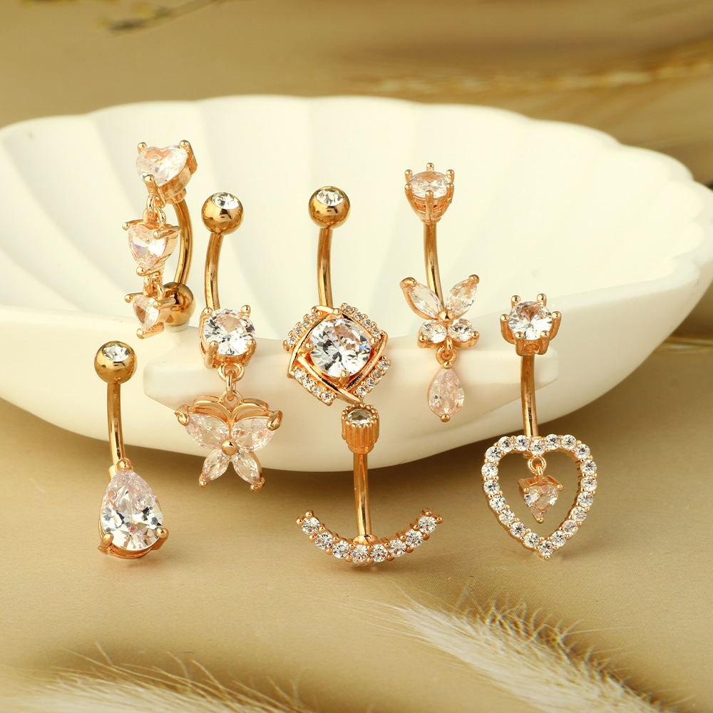 Labret piercing jewelry detail image