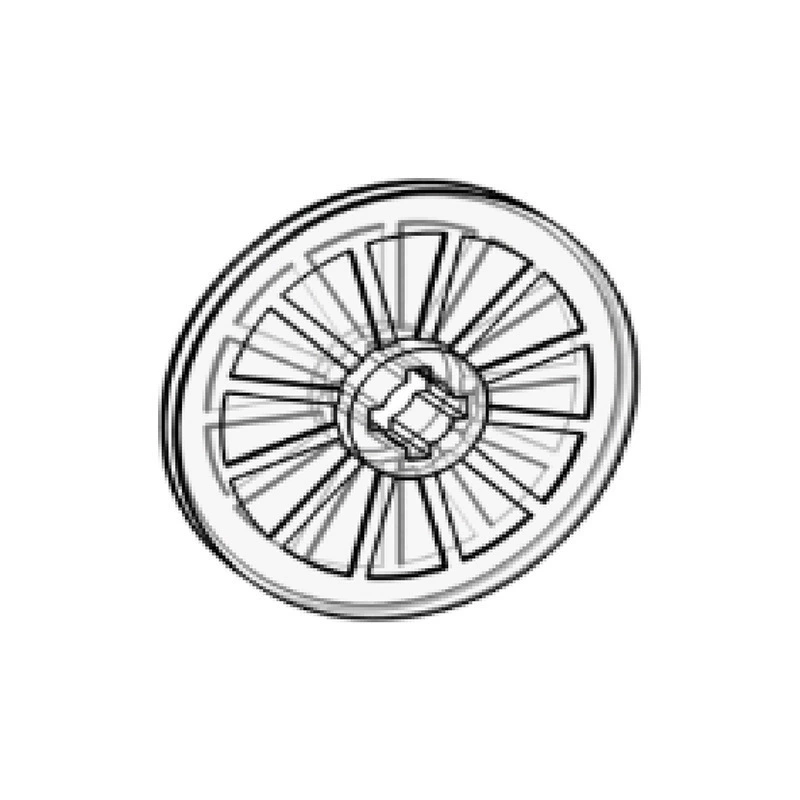 [Минимальный заказ 1 кг] Трансграничные строительные блоки MOC, совместимые с велосипедными колесами Lego 24314, колесами для инвалидных колясок