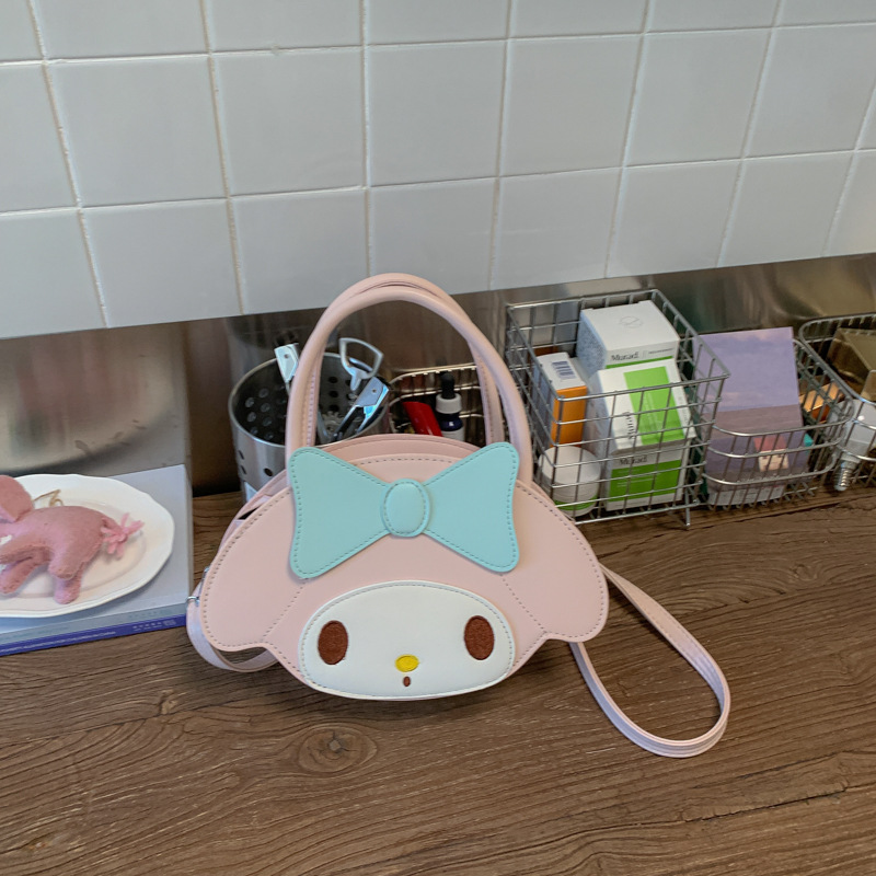 러블리 캐릭터 멜러티 가방녀 2026 신상 핑크 리본 여성백 백팩 숄더 크로스