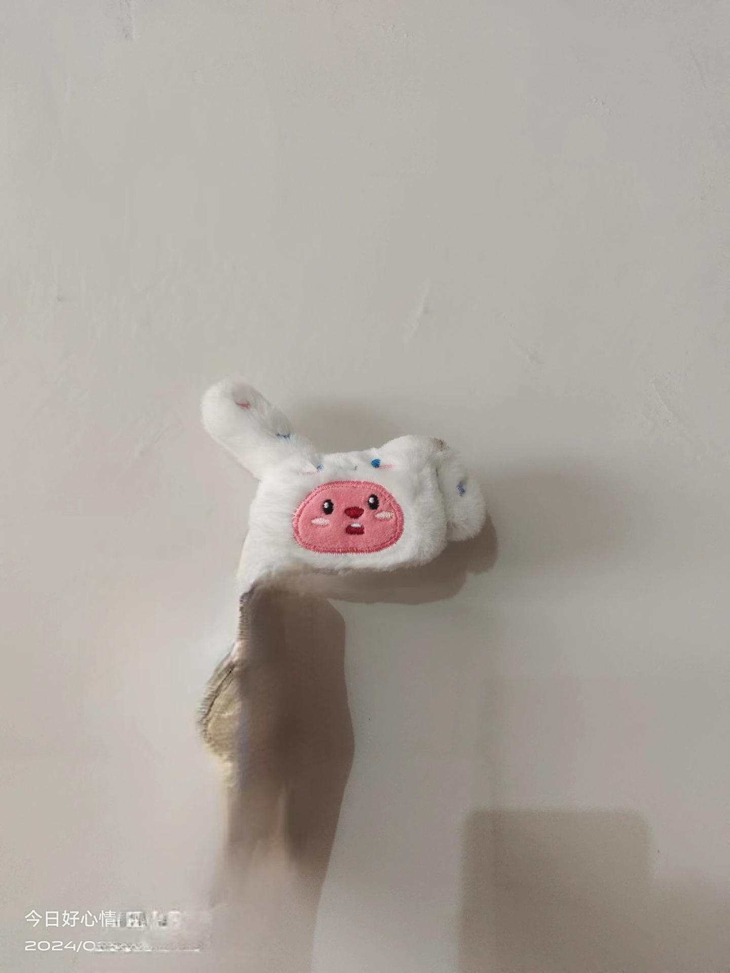 흰 비버 인형