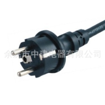 厂家现货供应 欧规电源线插头 制造商供应欧规插头